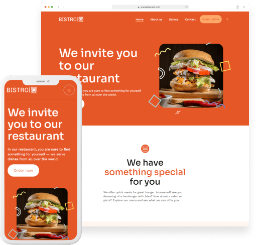 restaurant SMS marketing: online food ordering system for restaurants example 2